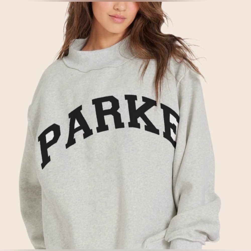 Parke x set collab crew neck NWT! L/XL
